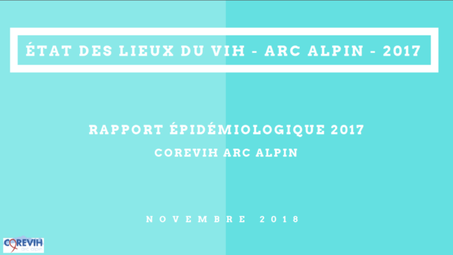 Corevih Arc Alpin - Épidémiologie