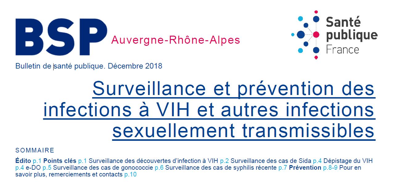 BSP Santé Publique France Auvergne Rhône Alpes Alpes sans sida COREVIH